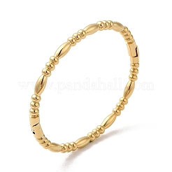 Bracelet ovale en acier inoxydable 304 avec placage ionique (IP)&nbsp;AJEW-Z012-01G