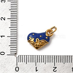 304 Edelstahl-Emaille-Anhänger&nbsp;STAS-B097-08G-01