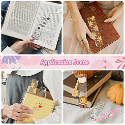Kits para hacer marcapáginas de papel con patrones mixtos&nbsp;DIY-PB0001-07