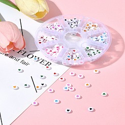 320pcs 8 Farben undurchsichtige Acrylperlen&nbsp;FIND-FS0002-84