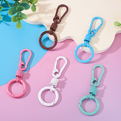 5 Stück sprühlackierter Federtorring aus legiertem Eisen&nbsp;FIND-TA0008-67