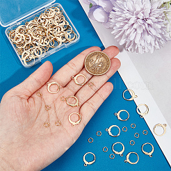 80 pièce de boucles d'oreilles à levier en acier inoxydable 304&nbsp;STAS-SP0001-16