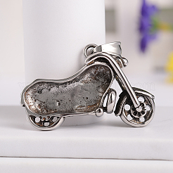 Pendentifs moto rétro en acier inoxydable chirurgical 316&nbsp;STAS-E096-52AS