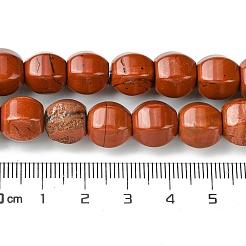 Natürliche rote Jaspis Perlen Stränge&nbsp;G-H023-A04-01