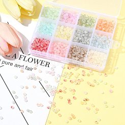 2400 Stück 12 Farben Milchglasperlen&nbsp;FGLA-FS0001-02