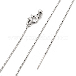 1 mm Messing-Kugelkette&nbsp;KK-K398-28P