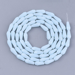Opake Volltonglasperlenstränge&nbsp;X-GLAA-T009-001I