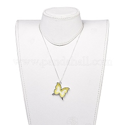 Boucles d'oreilles en verre et pendentif collier ensembles de bijoux&nbsp;SJEW-JS01076-05