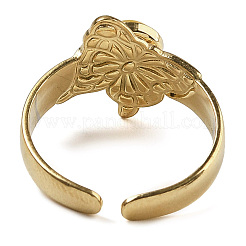 Anillos de dedo de ágata negra teñidos y calentados de forma natural&nbsp;RJEW-U027-05G-09