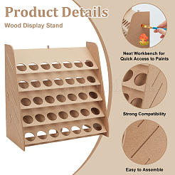 Présentoir en bois&nbsp;ODIS-WH0061-59B