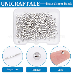 300 perlina distanziatrice in ottone&nbsp;FIND-UN0015-46P