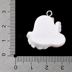 Anhänger aus undurchsichtigem Harz mit Halloween-Motiven&nbsp;LS-RESI-Z040-01P-02
