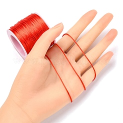 Cordones de cola de rata de satén de nailon de 30 m&nbsp;NWIR-YW0001-04-04