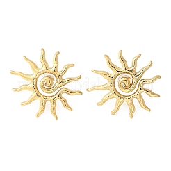 Orecchini a bottone in acciaio inossidabile 304 per donna&nbsp;EJEW-Z092-03G-01