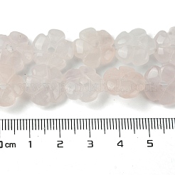 Natürlichen Rosenquarz Perlen Stränge&nbsp;G-H023-B14-01