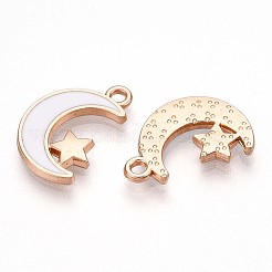 Pendentifs d'émail en alliage&nbsp;ENAM-T022-09B