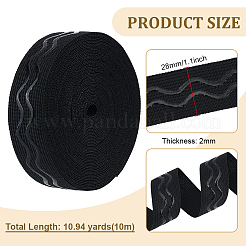 Rutschfeste Strickkordel aus Polycotton&nbsp;SRIB-WH0011-254
