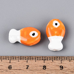 Porcellana fatti a mano perline di ceramica&nbsp;PORC-T134-26A