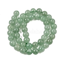 Naturales verdes fresa de cuarzo hebras de abalorios&nbsp;GG-CBA0487-E01-8mm