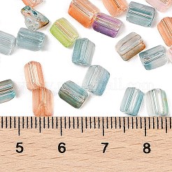 Perle di vetro verniciate a spruzzo trasparente&nbsp;SEED-L011-10A-01