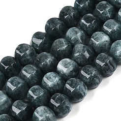 Chapelets de perles de jade blanche naturelle&nbsp;G-N359-13A-02