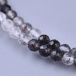 Colliers de perles de quartz rutiles naturels&nbsp;NJEW-K114-A-A05