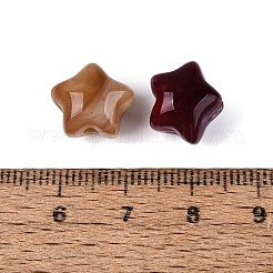 Zweifarbige undurchsichtige Acrylperlen&nbsp;OACR-Q205-02