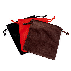 10 Aufbewahrungsbeutel aus Samt mit Kordelzug für Schmuck&nbsp;ABAG-TA0001-31B