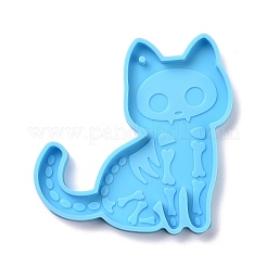 Schädel-Katzen-Anhänger-Silikonformen&nbsp;DIY-L067-J01