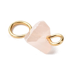 Breloques de connecteur à maillons triangulaires en verre galvanisé&nbsp;PALLOY-JF04412