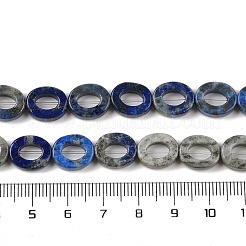 Filo di Perle lapis lazuli naturali &nbsp;G-M439-A12-01