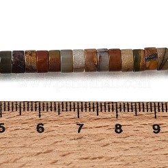 Natürliche polychrome Jaspis/Picasso-Stein/Picasso-Jaspis-Perlenstränge&nbsp;GG-CBA8682-B05