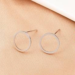 Pendientes de acero inoxidable 316&nbsp;EJEW-D339-05P