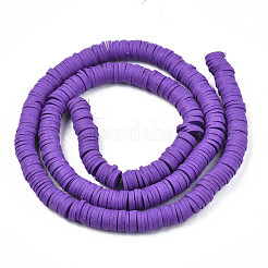 Granos de arcilla polimérica hechos a mano hebras&nbsp;CLAY-R089-6mm-013