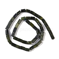 Hebras de cuentas de jade del sur de China natural&nbsp;G-C128-A33-01