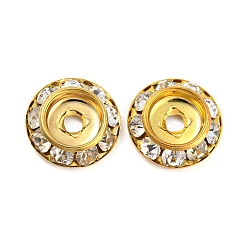 Ottone strass crystal beads&nbsp;RB-F035-06B-G