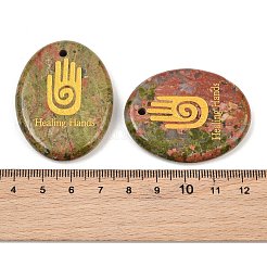 Pendenti Unakite naturali&nbsp;GG-CBA2BD6-02D