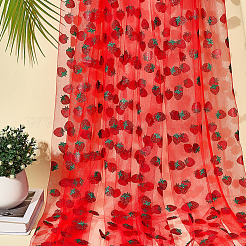 3 mètre de tissu en gaze de polyester&nbsp;DIY-WH0308-725A