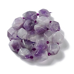 Natürlichen Amethyst Perlen Stränge&nbsp;G-C182-19-02