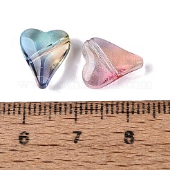 Perles en verre transparentes&nbsp;DGLA-N022-01K