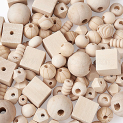Unfertige Holzperlen&nbsp;WOOD-TA0002-14