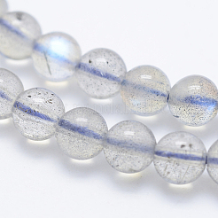 Chapelets de perles en labradorite naturelle &nbsp;G-J373-14-5mm