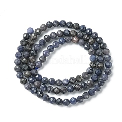 Cuentas de zafiro natural hebras&nbsp;G-F748-M01-02