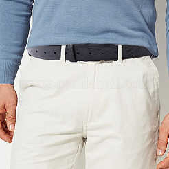 2 Stück 2 Farben Cowboy-Thema Rindsleder floral geprägte Korsettgürtel&nbsp;AJEW-CL0002-12A