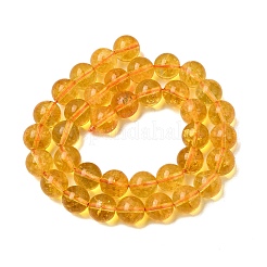 Perline citrino naturale fili&nbsp;G-E326-8mm-01A