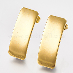 Accesorios para pendientes de acero inoxidable 304 con revestimiento iónico (IP)&nbsp;STAS-Q231-08G
