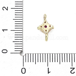 Messing Strass Anhänger&nbsp;LS-RB-CBAA948-03G