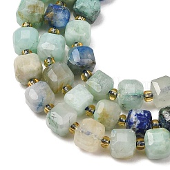 Natürliche Chrysokolla und Lapislazuli Perlen&nbsp;GG-CBAC972-A10-01