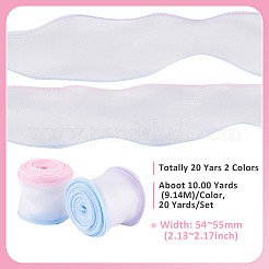 Ruban polyester 20 mètre 2 couleurs&nbsp;OCOR-TA0003-66B