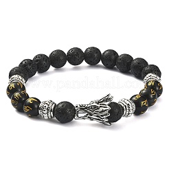 4 Stück 4-Stil Om Mani Padme Hum Mala Perlenarmbänder Set&nbsp;BJEW-JB09375